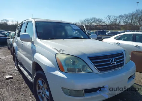 2005 Lexus Gx 470 from USA, damaged, VIN JTJBT20X750075873